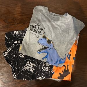 Pajama set- dinosaur